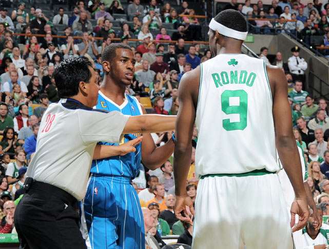 Rajon Rondo and Chris Paul