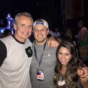 Keith and Alexa meet 'The Creator', Gordy Gronkowski. 
