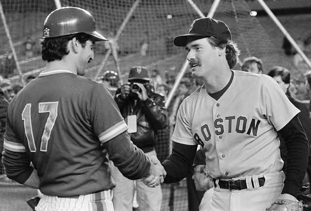 Keith Hernandez and Wade Boggs