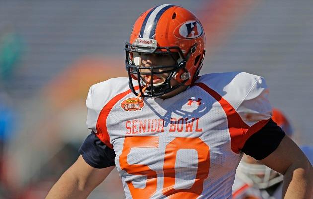 Ali Marpet at the 2015 Senior Bowl