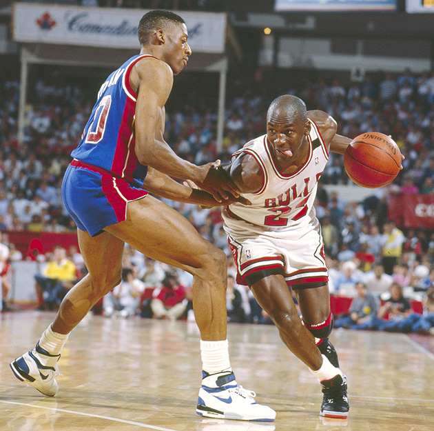 Michael Jordan Bulls Pistons 630