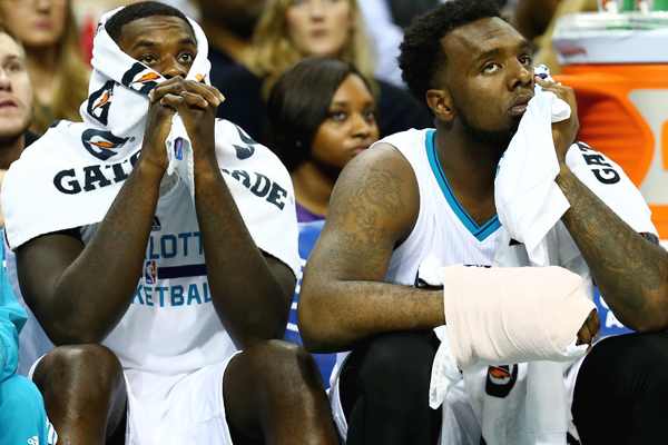 Lance Stephenson PJ Hairston Hornets 600 sad