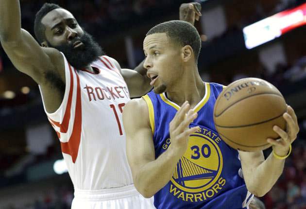James Harden; Steph Curry