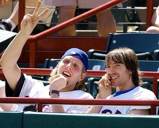 Steve Nash and Dirk Nowitzki