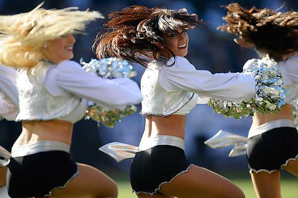 The Raiderettes (Photo: Thearon W. Henderson/Getty Images)