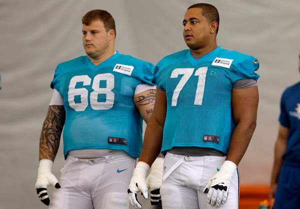 Richie Incognito (l.) May have been asked to harass Jonathan Martin by his own coaches.