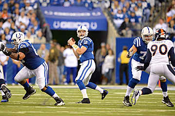 The Colts might finally open things up for Andrew Luck. (Andrew Hancock for Sports Illustrated)