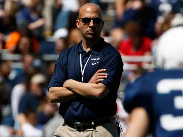 James Franklin allegedly contacted the victim in the Vanderbilt rape case, per a report. (Keith Srakocic/AP)