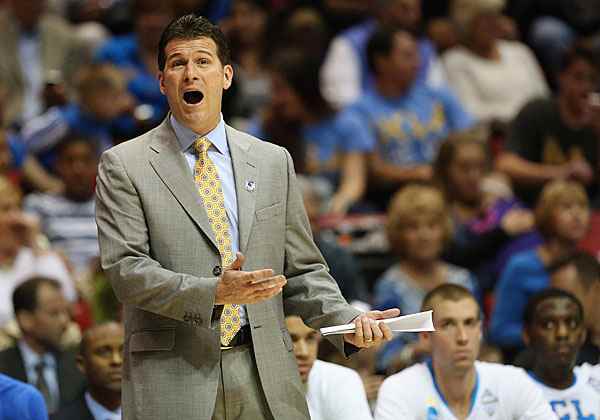 After downing Tulsa, Steve Alford and UCLA will now be expected by many to beat Stephen F. Austin and reach the Sweet Sixteen. (Jeff Gross/Getty Images)