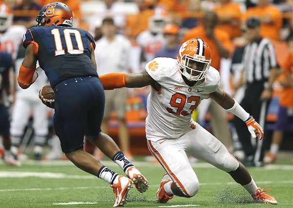 Corey Crawford, who had 10.5 tackles for loss and three sacks last year, is the biggest loss for Clemson.