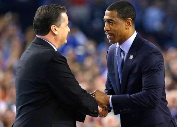 John  Calipari; Kevin Ollie