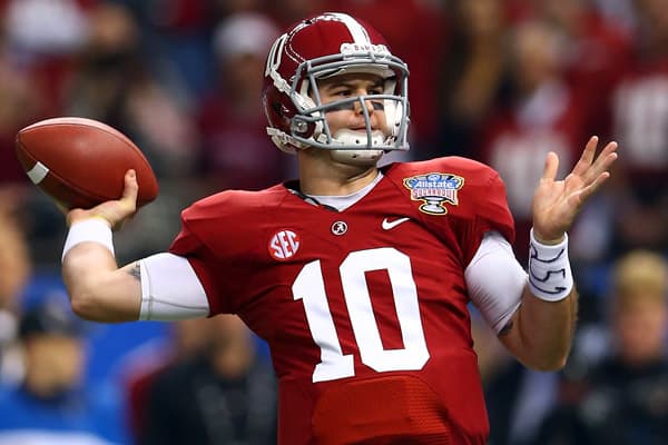 Which NFL quarterback does A.J. McCarron think he's most similar to? (Streeter Lecka/Getty Images) 