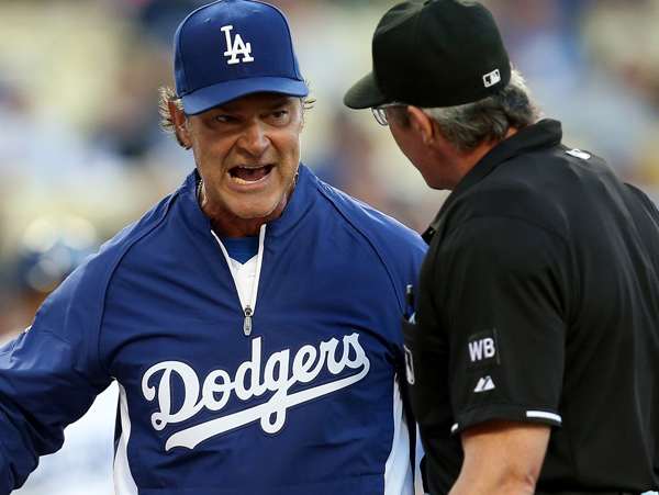 Don Mattingly and the Dodgers trail San Francisco by 7 1/2 games in the NL West. (Stephen Dunn/Getty Images)