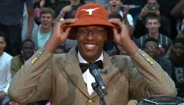 Myles Turner was the top-ranked uncommitted Class of 2014 prospect. (ESPNU/Twitter)