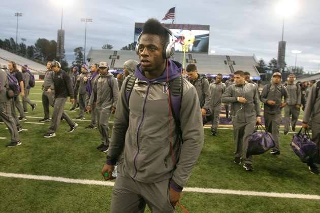 Cooper made his collegiate debut in 2013 against Boise State.