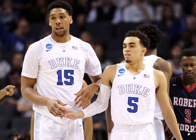 jahlil okafor and tyus jones lawrence inline