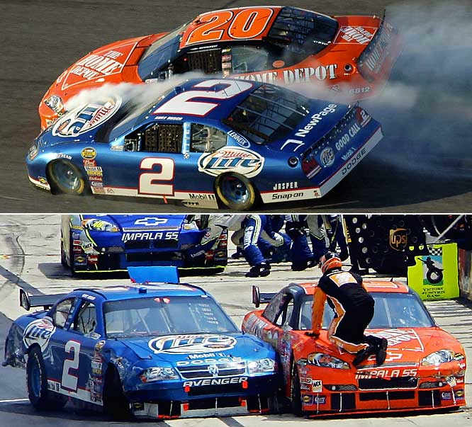 Tony Stewart vs. Kurt Busch