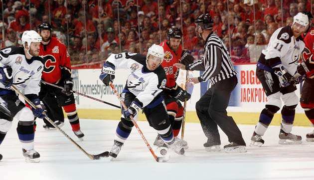 Conn Smythe Trophy-winner Brad Richards lit up the Flames.