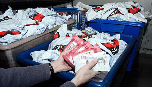 The robbers made off with the equivalent of more than $100 million.