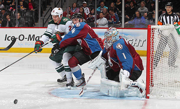 Semyon Varlamov of the Colorado Avalanche
