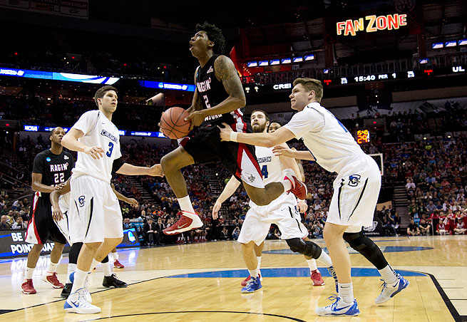 With Derek Fisher now coaching the Knicks, the Thunder could target Lousiana-Lafayette's Elfrid Payton.