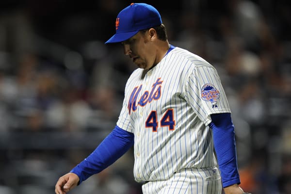 Aaron Harang, who had a stint for the Mets last season, pitched well for the Cleveland Indians this spring. (Maddie Meyer/Getty Images)