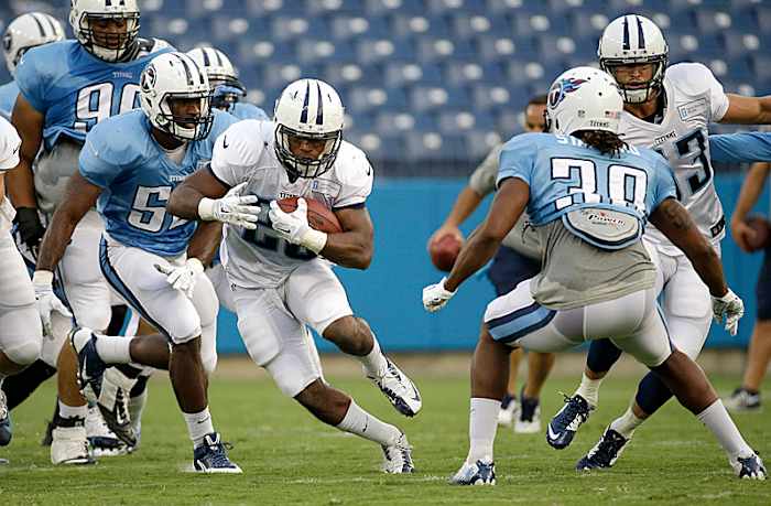 Rookie running back Bishop Sankey will have a big role in Ken Whisenhunt's offense. (Mark Humphrey/AP)