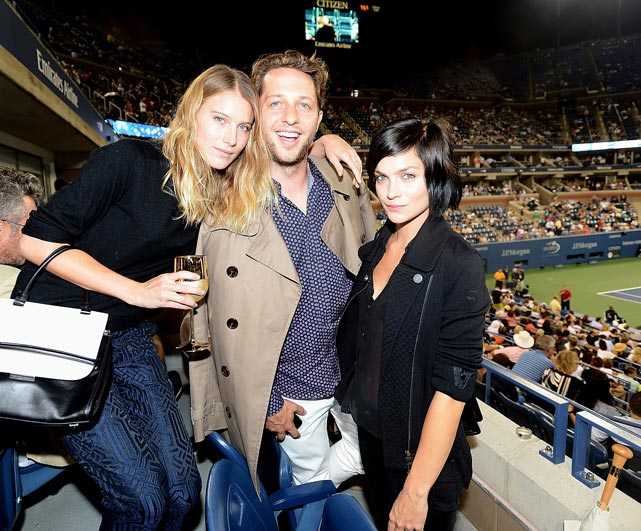 Dree Hemingway, Derek Blasberg and Leigh Lezark 