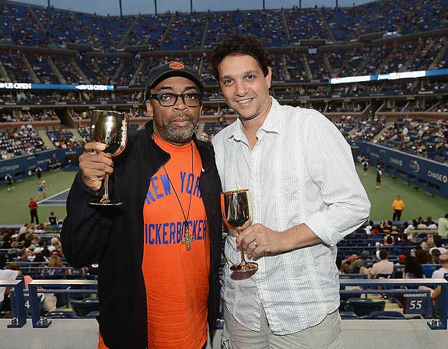 Spike Lee and Ralph Macchio 