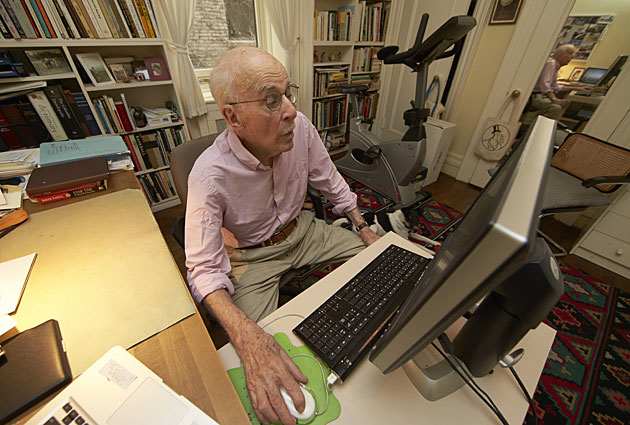 Either in New York City or in Maine, Angell isn't done writing yet.