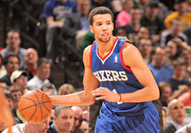 Who will be running with Michael Carter-Williams in Philly next season? (Ron Hoskins/NBAE via Getty Images)