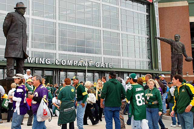 Vince Lombardi and Curly Lambeau