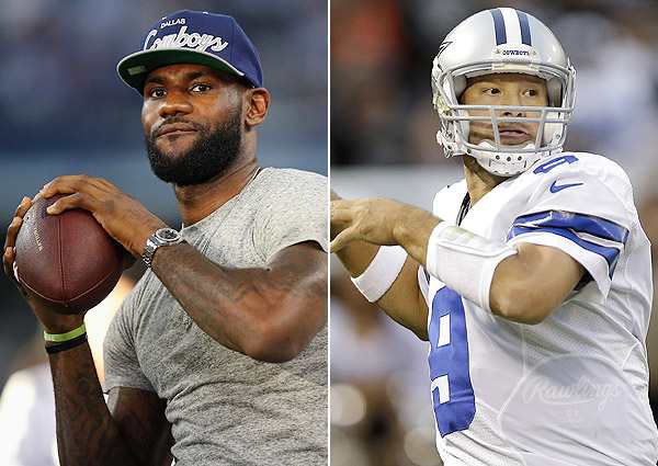 LeBron James tells Tony Romo to tune out ESPN and other critics