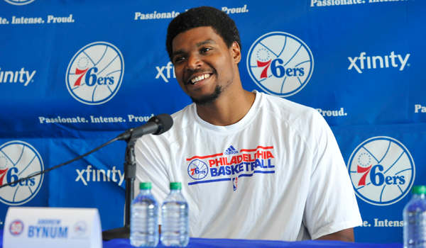 Andrew Bynum could find a suitor in the Cleveland Cavaliers. (David Dow/NBAE via Getty Images)