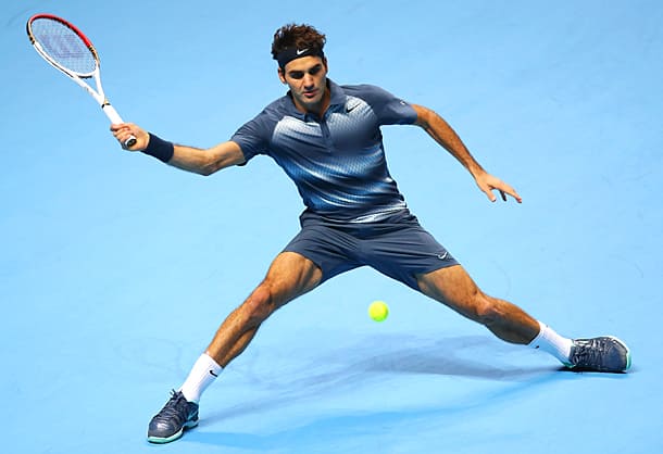 Roger Federer reached the semifinals in the last three tournaments he played in 2013. (Jan Kruger/Getty Images)