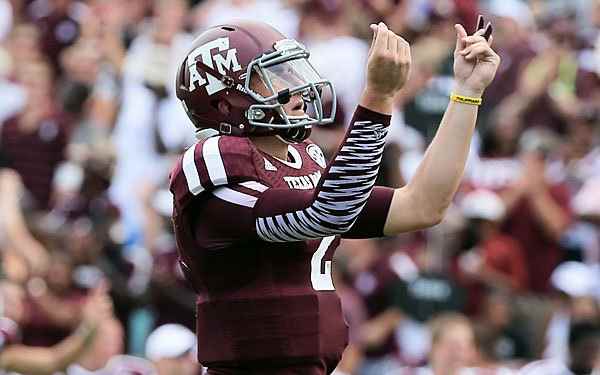 Joe Flacco called Johnny Manziel his favorite college football player. (Scott Halleran/Getty Images)