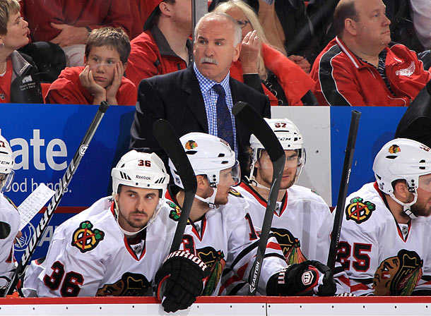 Blackhawks coach Joel Quenneville
