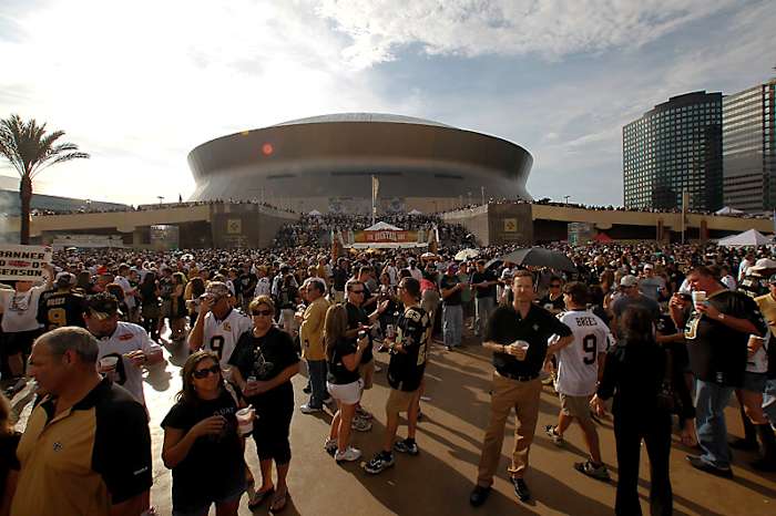 Saints fans have a reputation for two things: Enjoying a good celebration and making things difficult on opposing teams. (Derick E. Hingle/US Presswire)