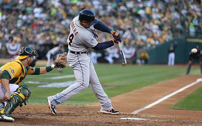 Miguel Cabrera's home run in Game 5 of the ALDS may help him get going in the ALCS.