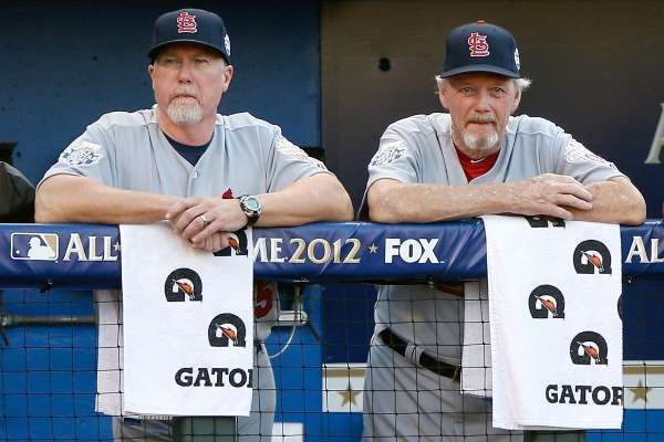Dave Duncan (right) (Jamie Squire/Getty Images)