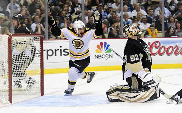 Tomas Vokoun in Game 1 vs. Boston Bruins