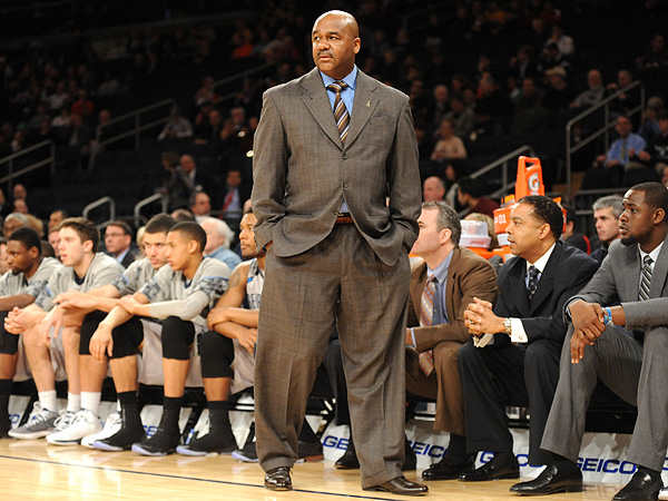 John Thompson III's Hoyas have had a rough go in the postseason, but have generally excelled throughout the year. (Mitchell Layton/Getty Images)