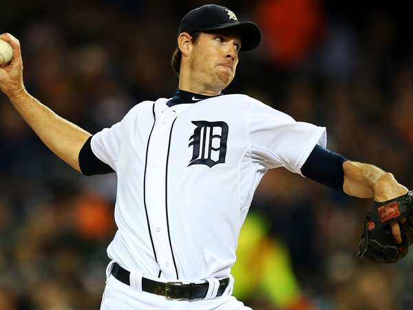 Doug Fister was sent to the Nationals for a trio of players by the Tigers. (Ronald Martinez/Getty Images)
