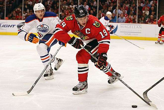 Captain Jonathan Toews and his record-smashing Blackhawks are bound to cool off, but when?