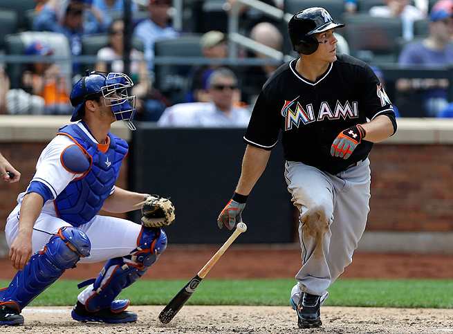 Logan Morrison has two hits and two walks through his first two games of the 2013 season.