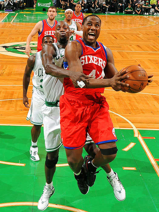 Elton Brand and Kevin Garnett