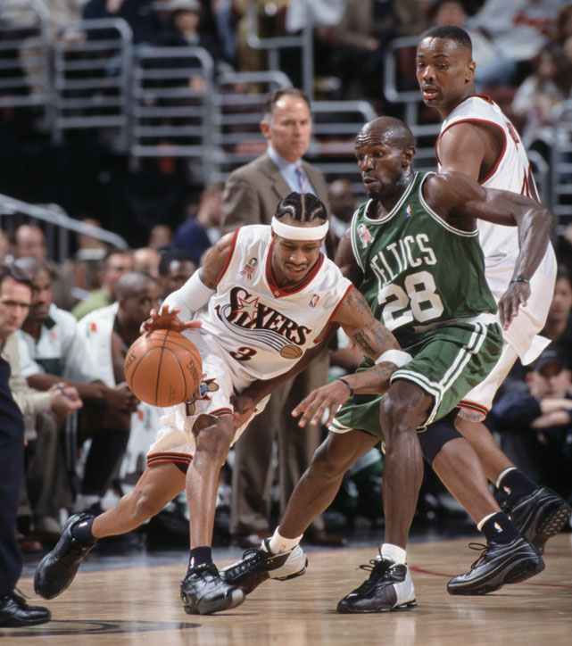  Allen Iverson and Tony Delk