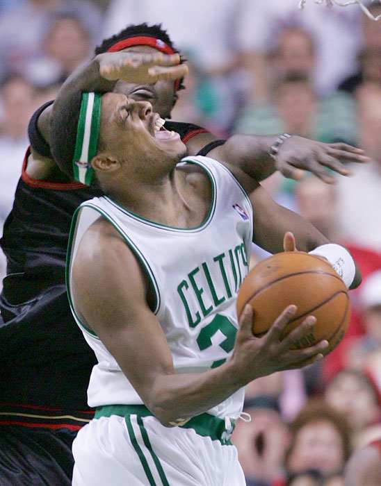 Paul Pierce and Samuel Dalembert