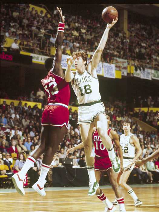 Dave Cowens and Darryl Dawkins