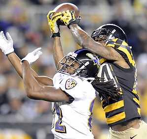 The Steelers have lost both games played without Ike Taylor.